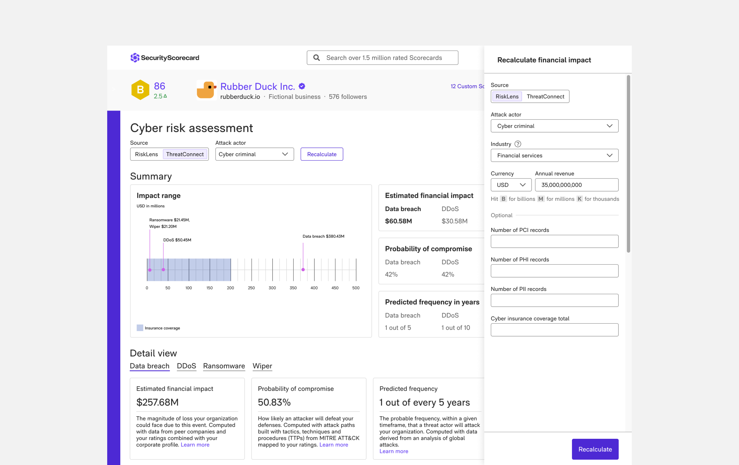 AI Asset Inventory dashboard